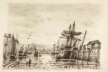Tyne Dock Gut (tinta papíron)